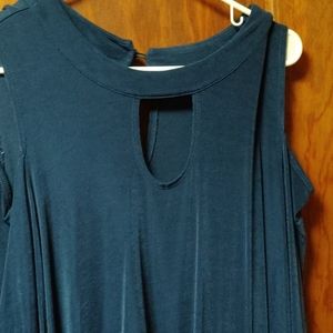 Cold shoulder blouse